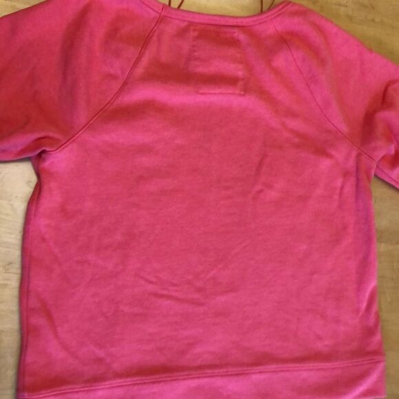 EXPRESS Sweatshirt with 3/4 Length Sleeves - Picture 2 of 4